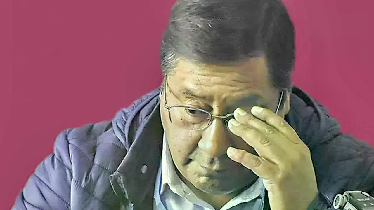 El expresidente Luis Arce en una fotografía de archivo.