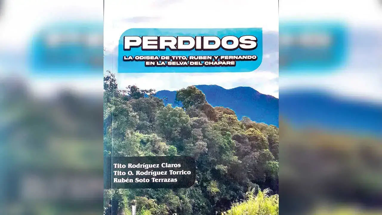 Portada de la novela "Perdidos".