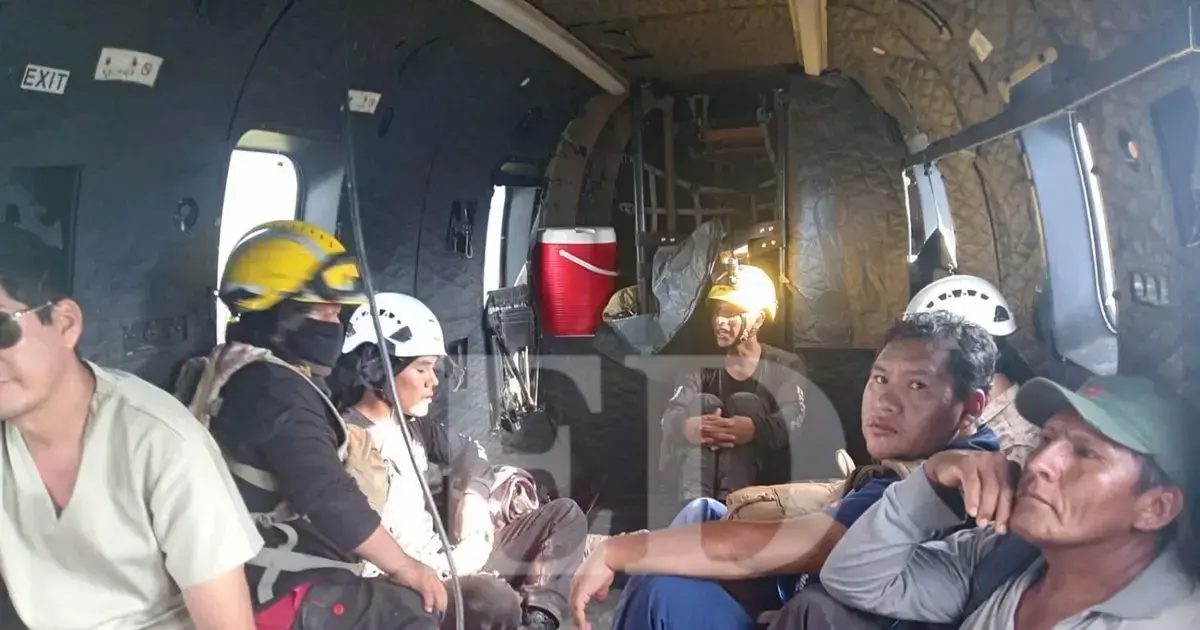 Operativos de rescate en El Torno y Porongo