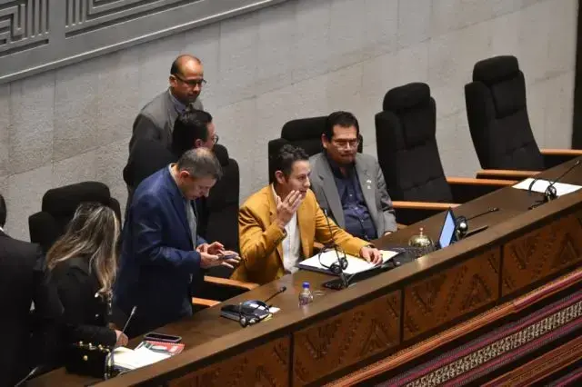 La testera de la Asamblea Legislativa.