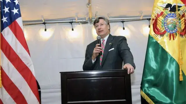 El vicesecretario de Estado de EEUU y presidente del Directorio de la MCC, Christopher Landau.