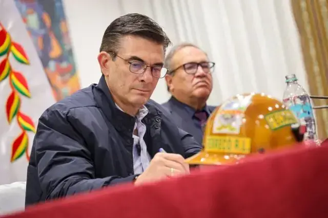 El presidente Rodrigo Paz.