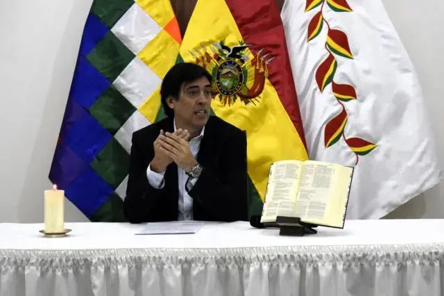 El ministro de Obras Públicas, Mauricio Zamora.