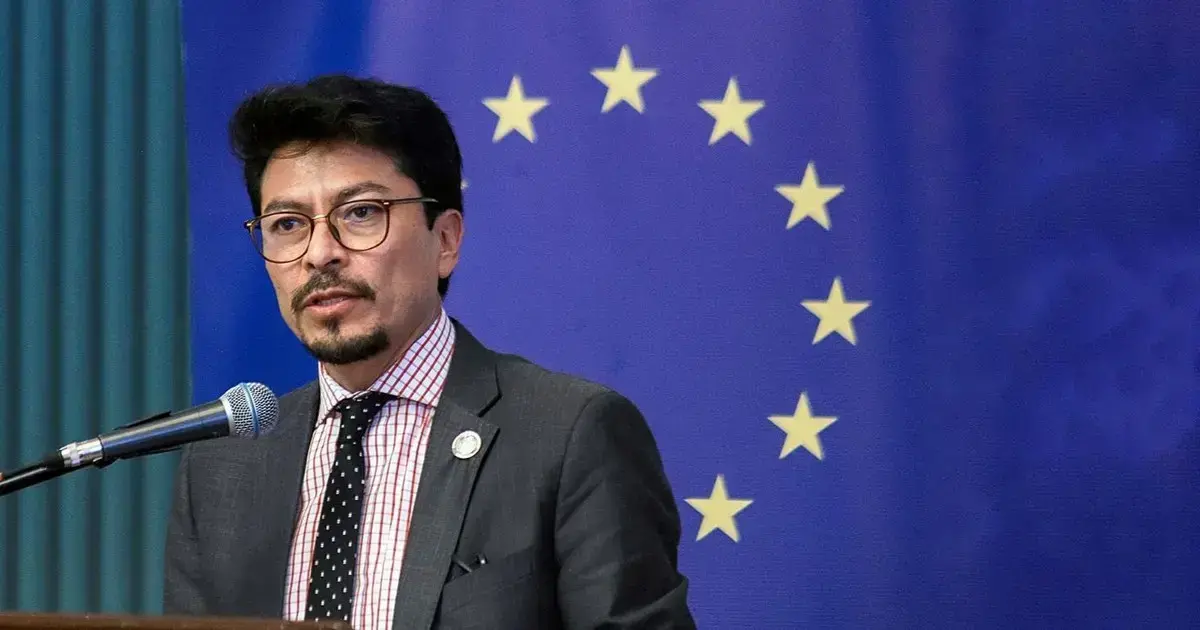 El canciller de Bolivia, Fernando Aramayo