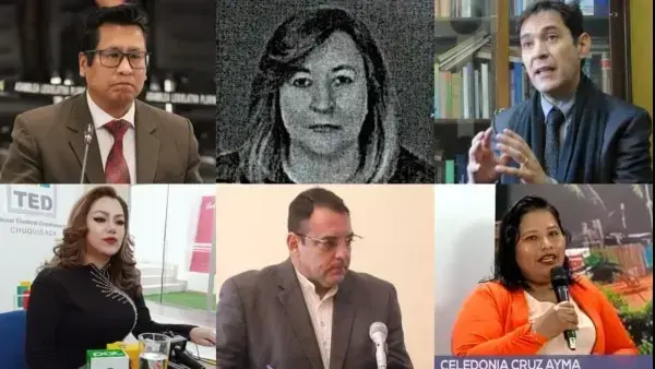 Nuevos vocales del TSE.