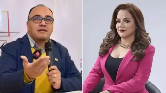 Gustavo Ávila y Ximena Camacho, presidente y vicepresidenta del TSE.