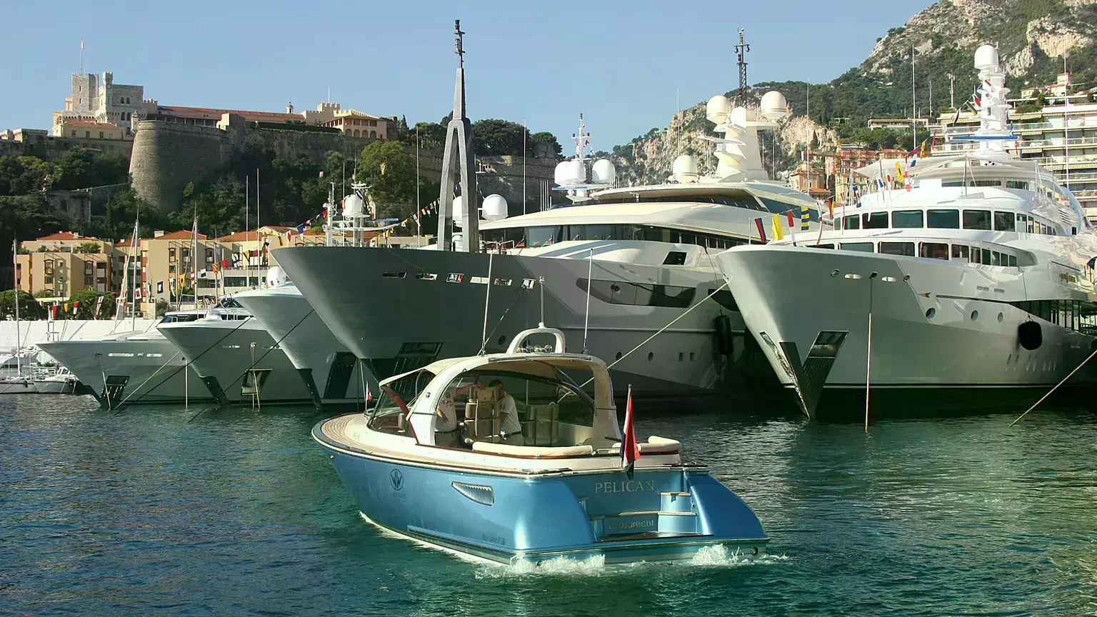 20ª edición del Monaco Yacht Show en 2010.