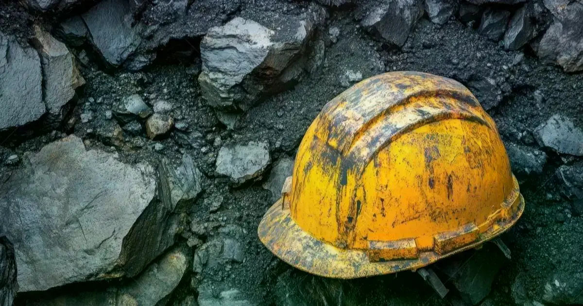 Casco de minero