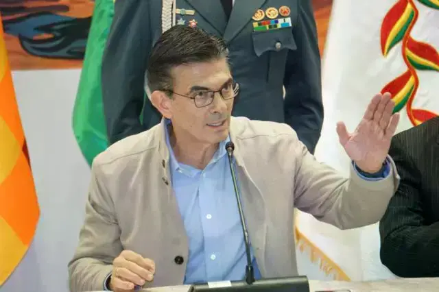 Rodrigo Paz, presidente de Bolivia.