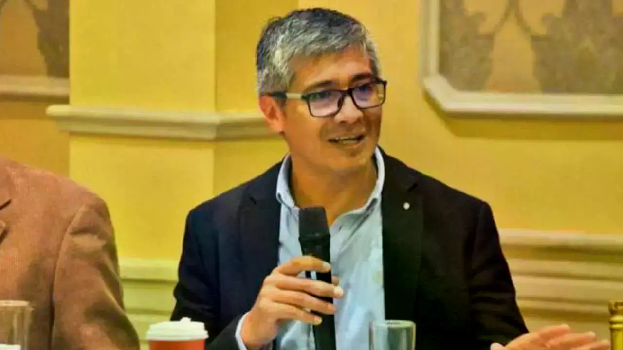 El Ministro de Economía, Gabriel Espinoza, en un evento pasado.