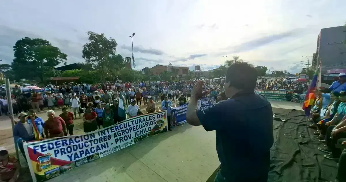 Cabildo en Yapacaní