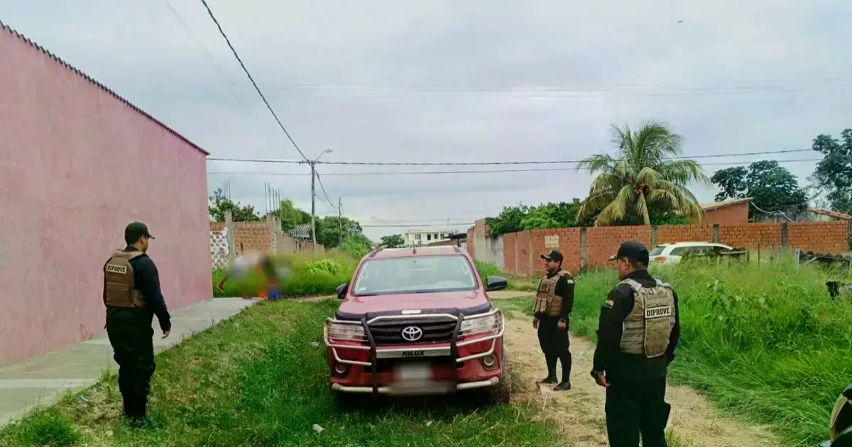 Camioneta recuperada