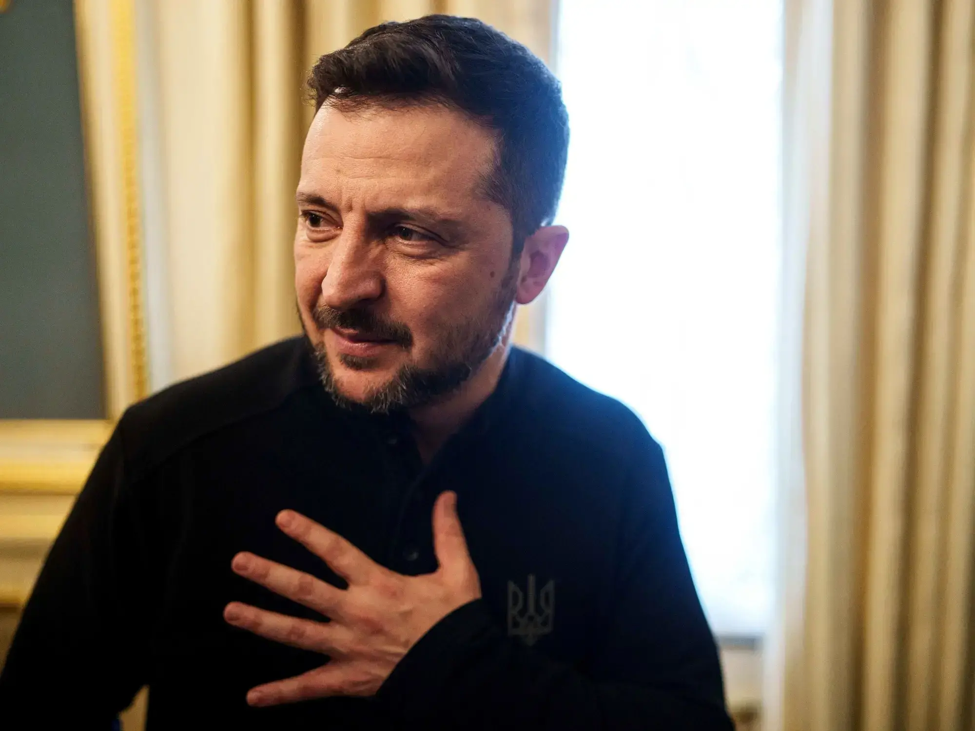 El presidente de Ucrania, Volodimir Zelenski, presentó el plan para el fin de la guerra.