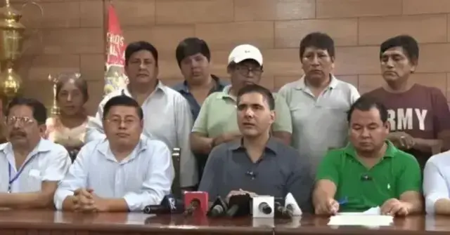 Gremiales se pronunciaron en conferencia de prensa.
