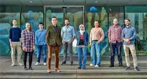 El grupo de investigación liderado por el Dr. Mohamed Elgendy.