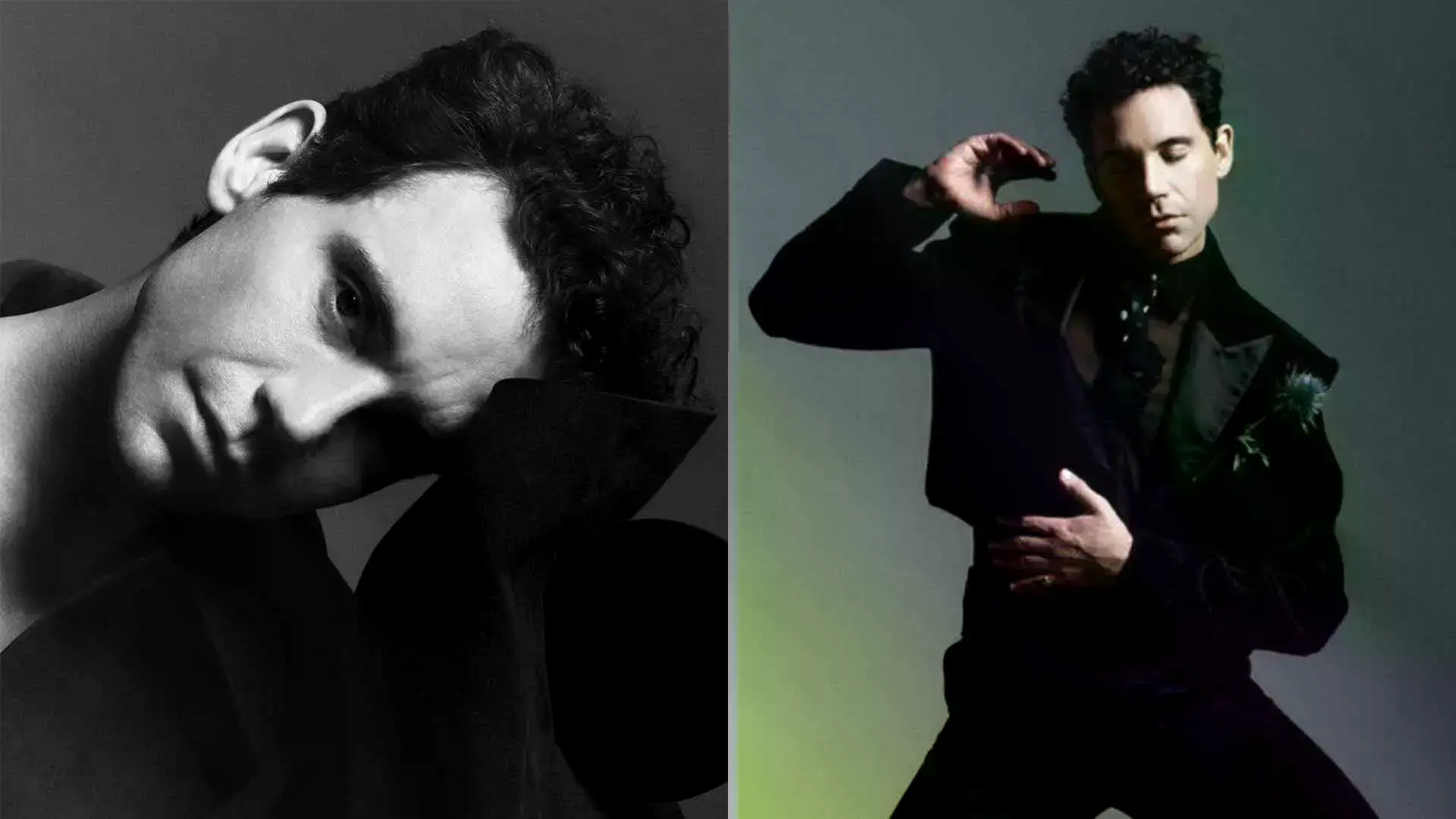 Fotografía de Mika para la portada de la revista Attitude.