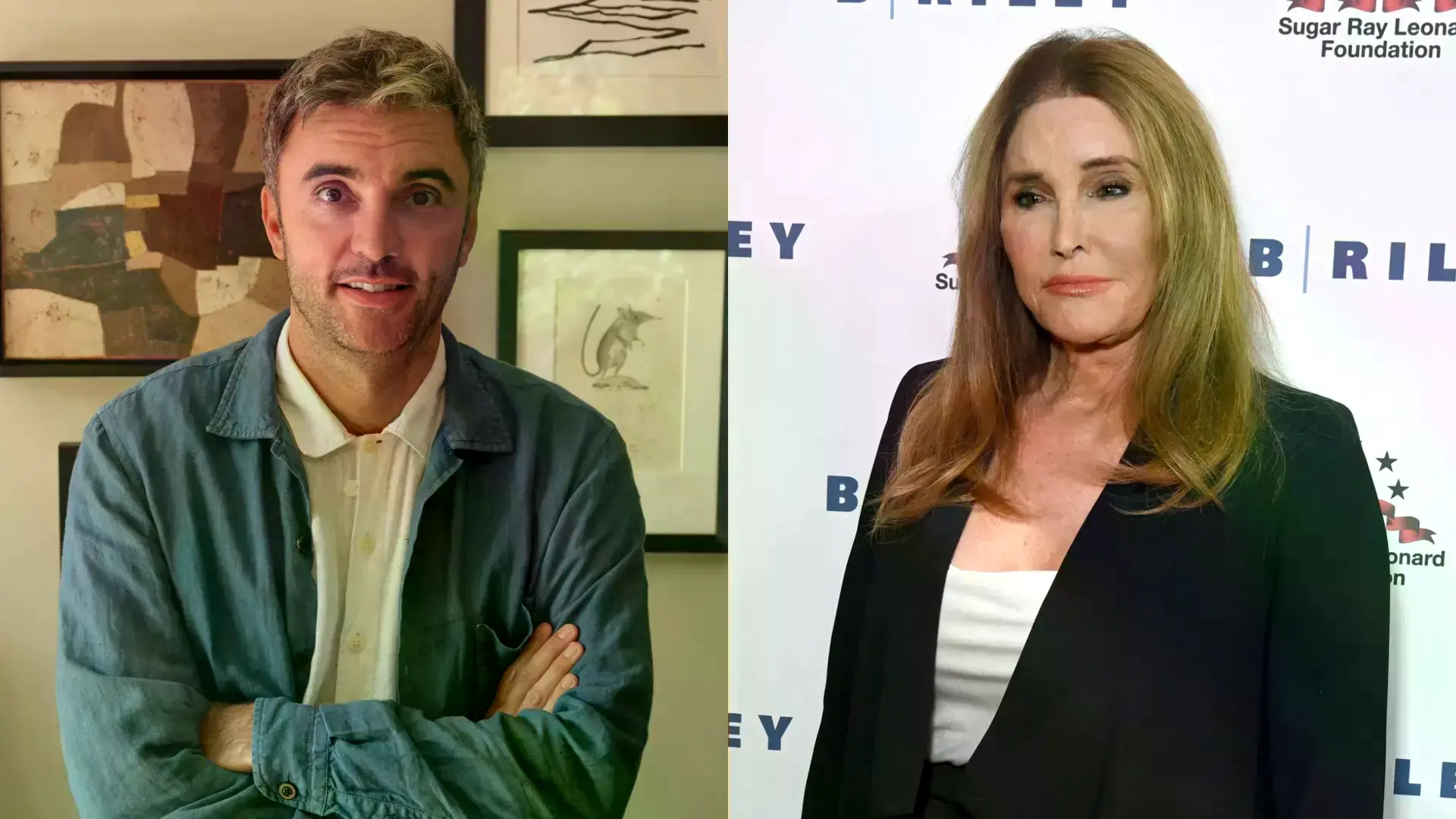 Chris Sweeney y Caitlyn Jenner