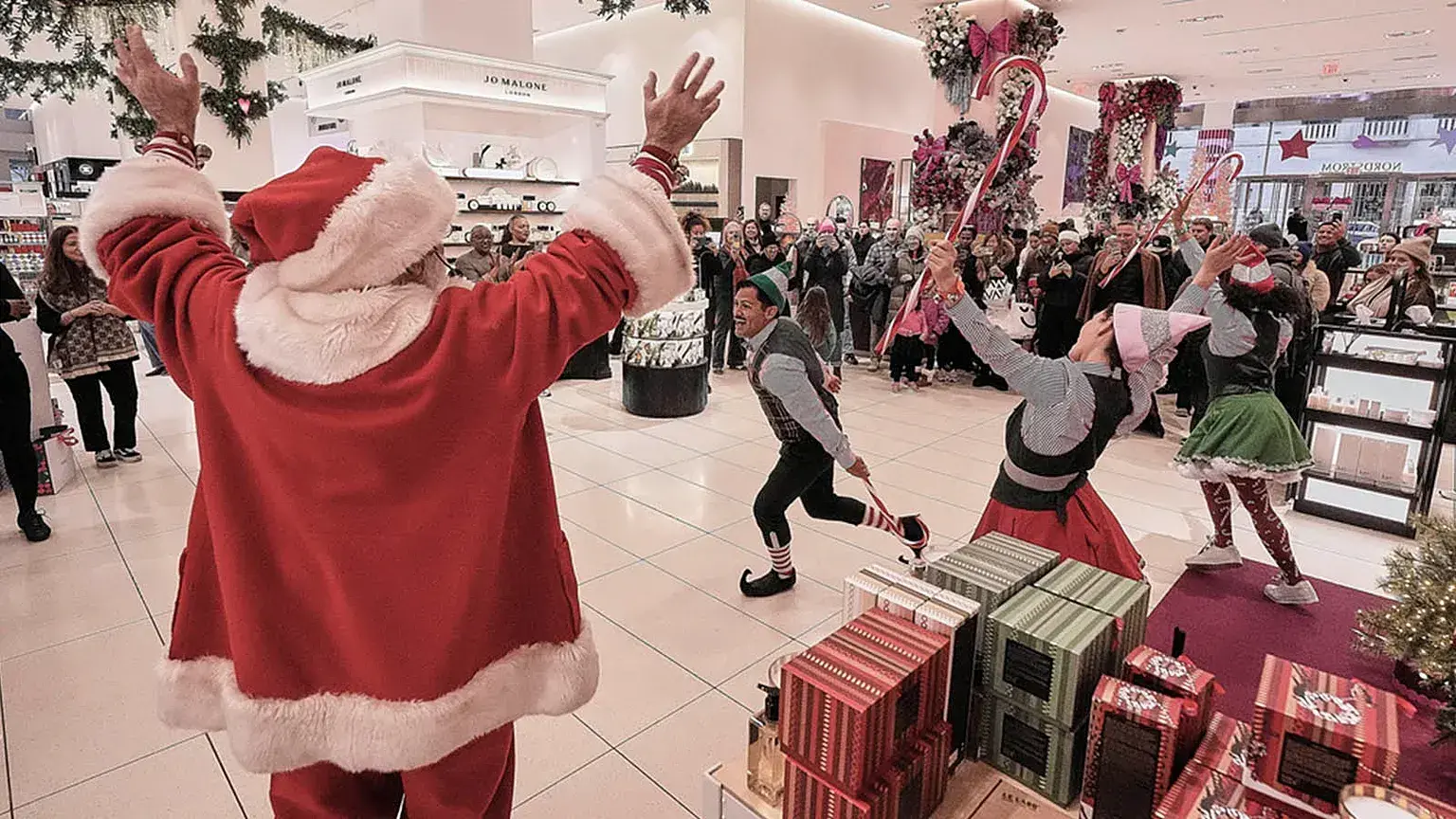 Sección de cosméticos en los grandes almacenes Nordstrom en Nueva York, el 8 de diciembre de 2025.