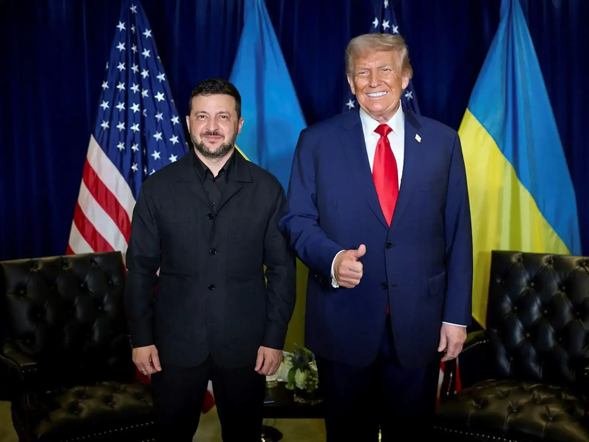 Zelensky y Trump se reunirán el próximo domingo.