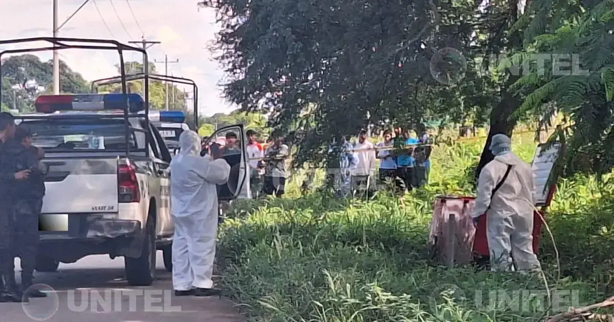 Las autoridades realizaron el levantamiento del cuerpo.