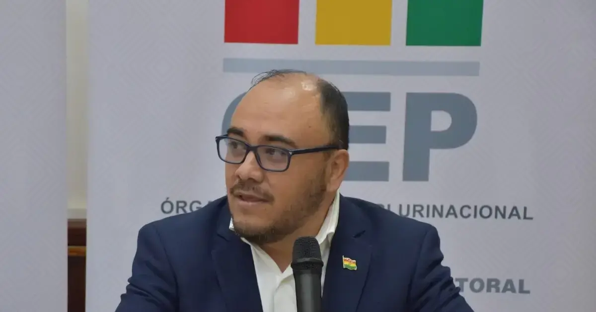 El presidente del Tribunal Supremo Electoral, Gustavo Ávila.