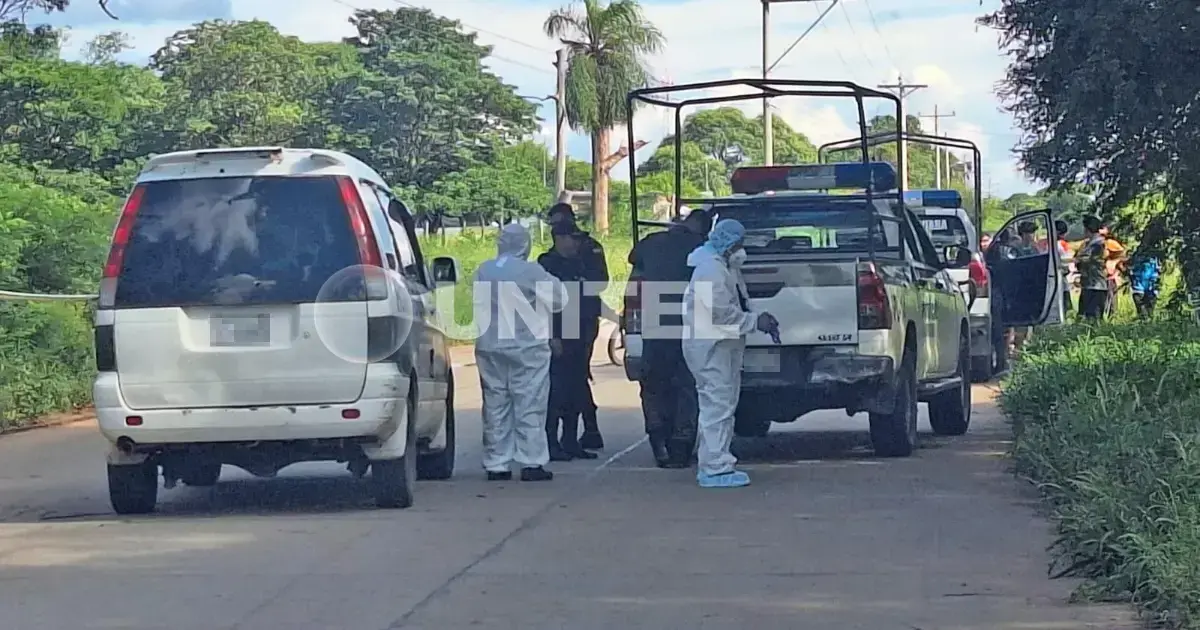 Personal de investigación hizo el levantamiento de los restos mortales.