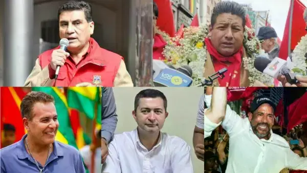 Los candidatos y también autoridades, a título de continuar con las obras y proyectos para el desarrollo de municipios y depa