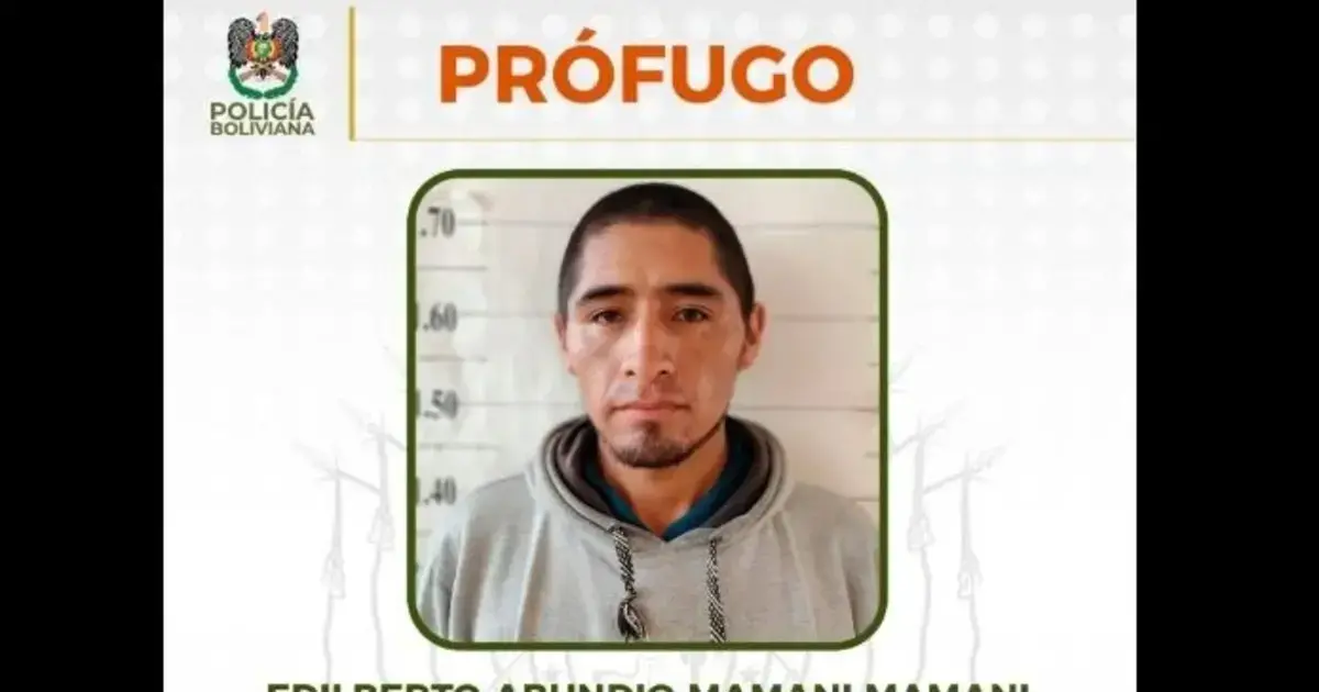 El reo que fugó de la cárcel de Qalahuma