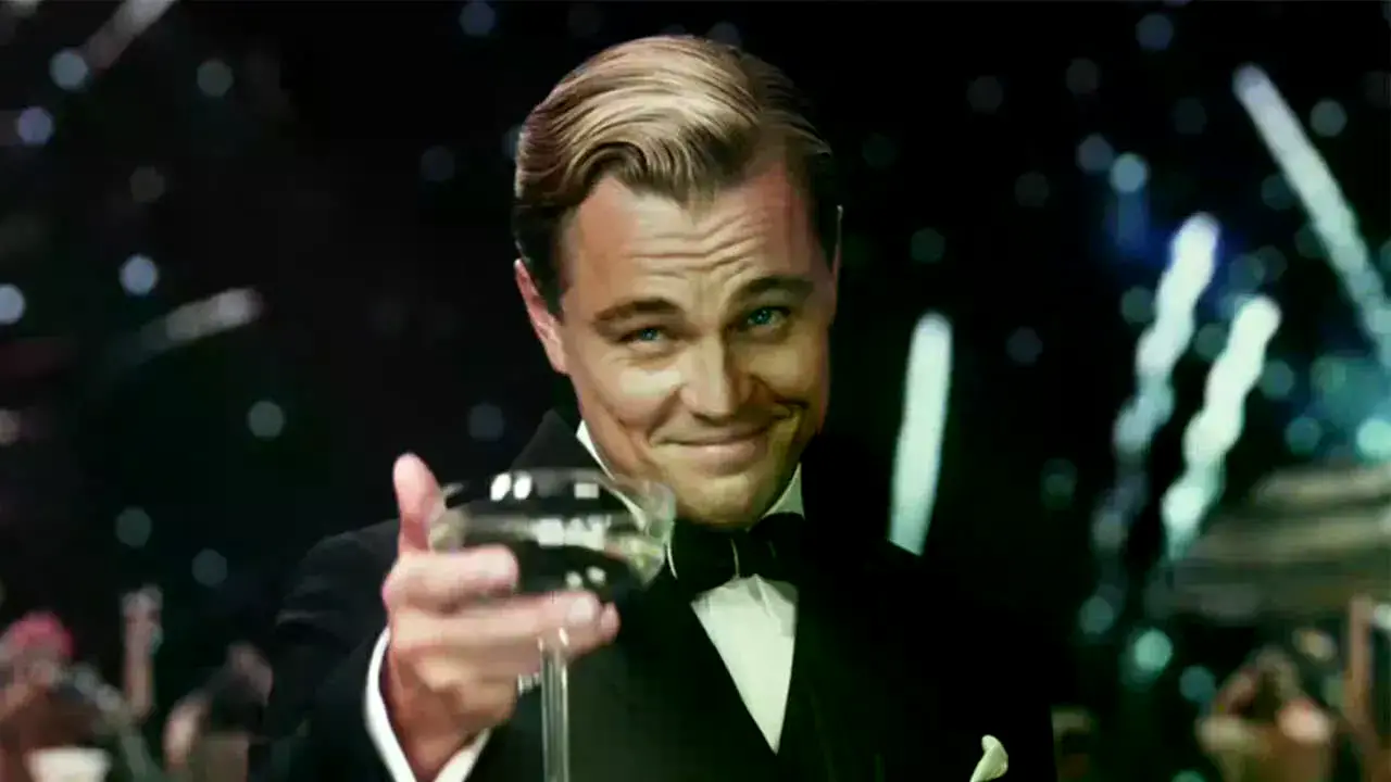 Leonardo DiCaprio en una escena de 'El gran Gatsby' (2013).