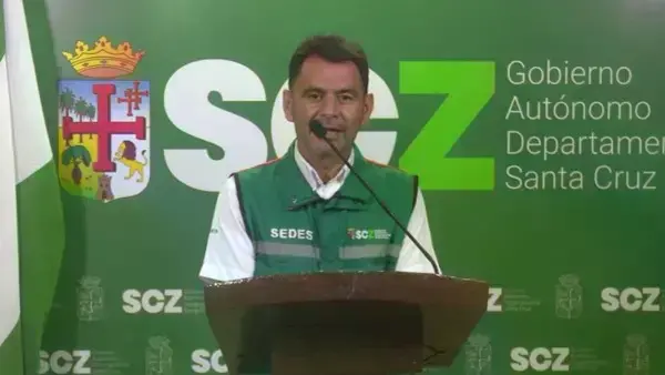 Jefe de la Unidad de Epidemiología del Sedes Santa Cruz, Carlos Hurtado.