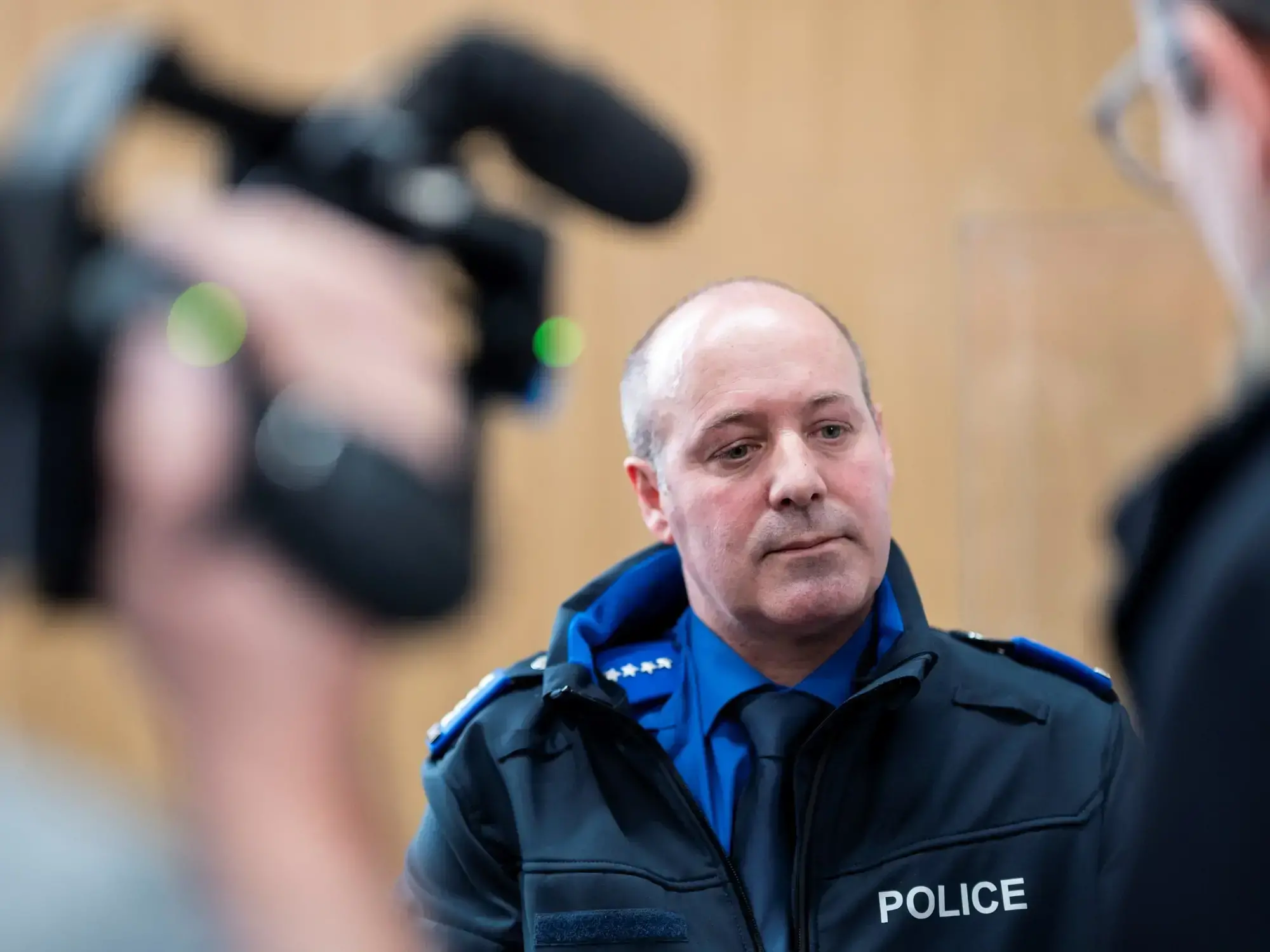 Frédéric Gisler, comandante de la Policía Cantonal del Valais