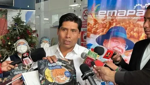 Franklin Flores, exgerente de Emapa, aprehendido por el caso fábrica de papas fritas.