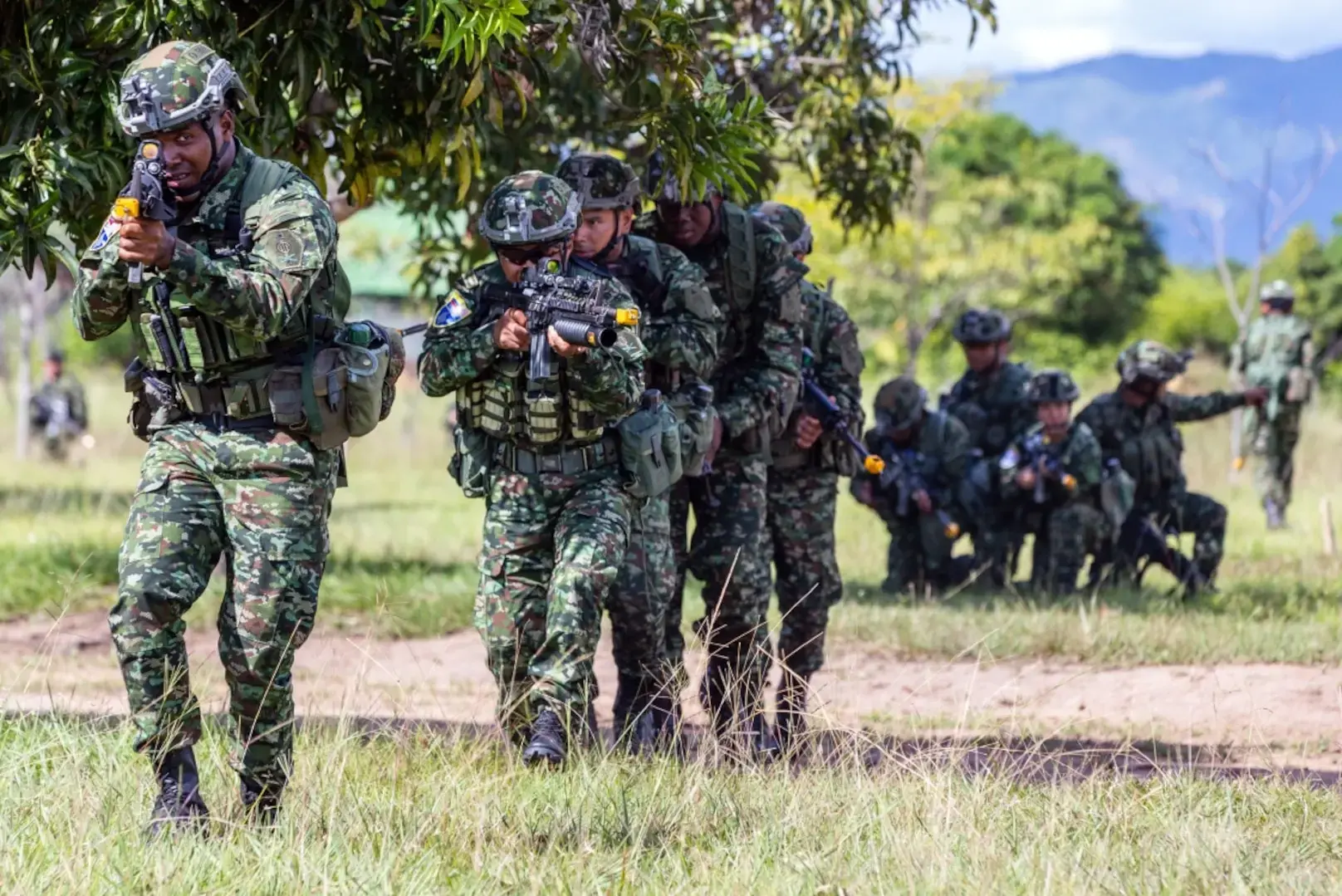 Operativo militar de las Fuerzas Armadas de Colombia.