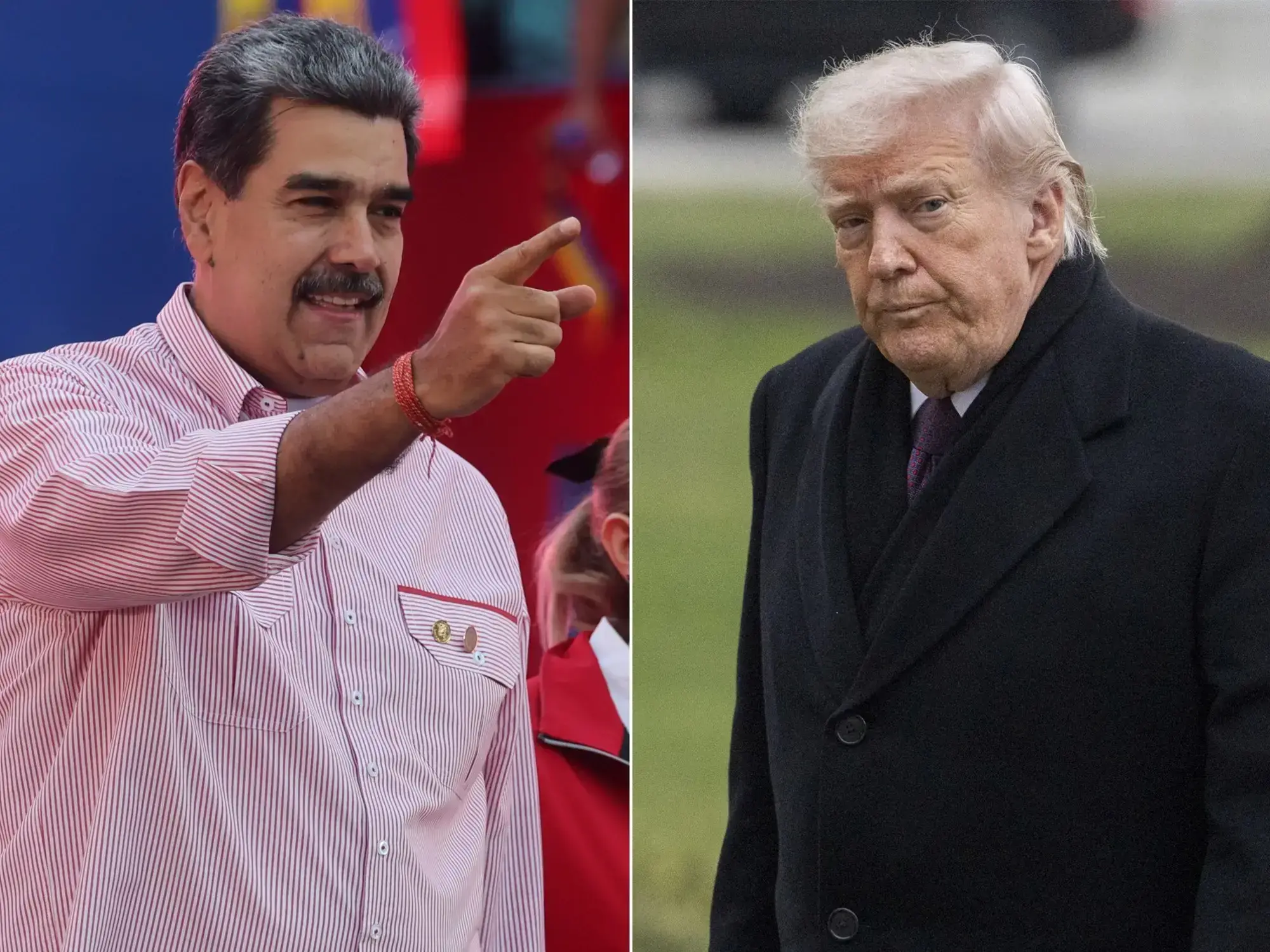 Donald Trump anuncia la operación contra Maduro.