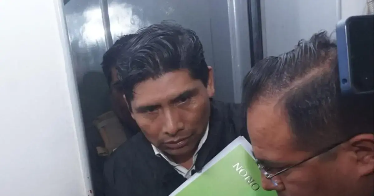 El exgerente de Emapa, Franklin Flores, fue aprehendido ayer cerca de la Fiscalía.