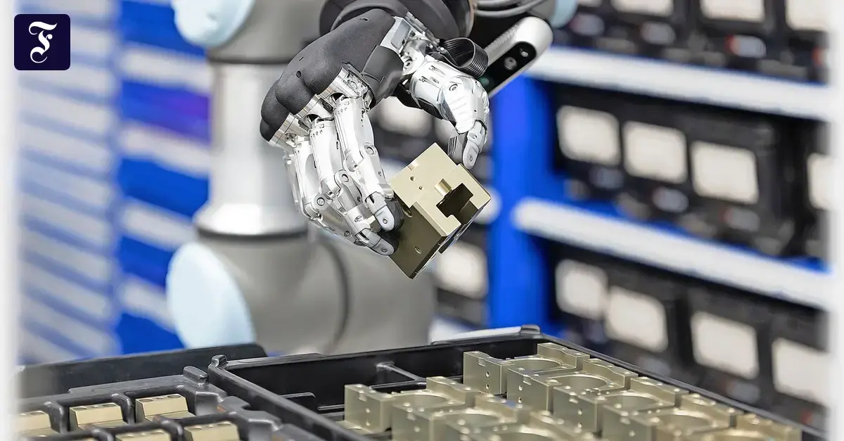 Roboterhand von Schunk