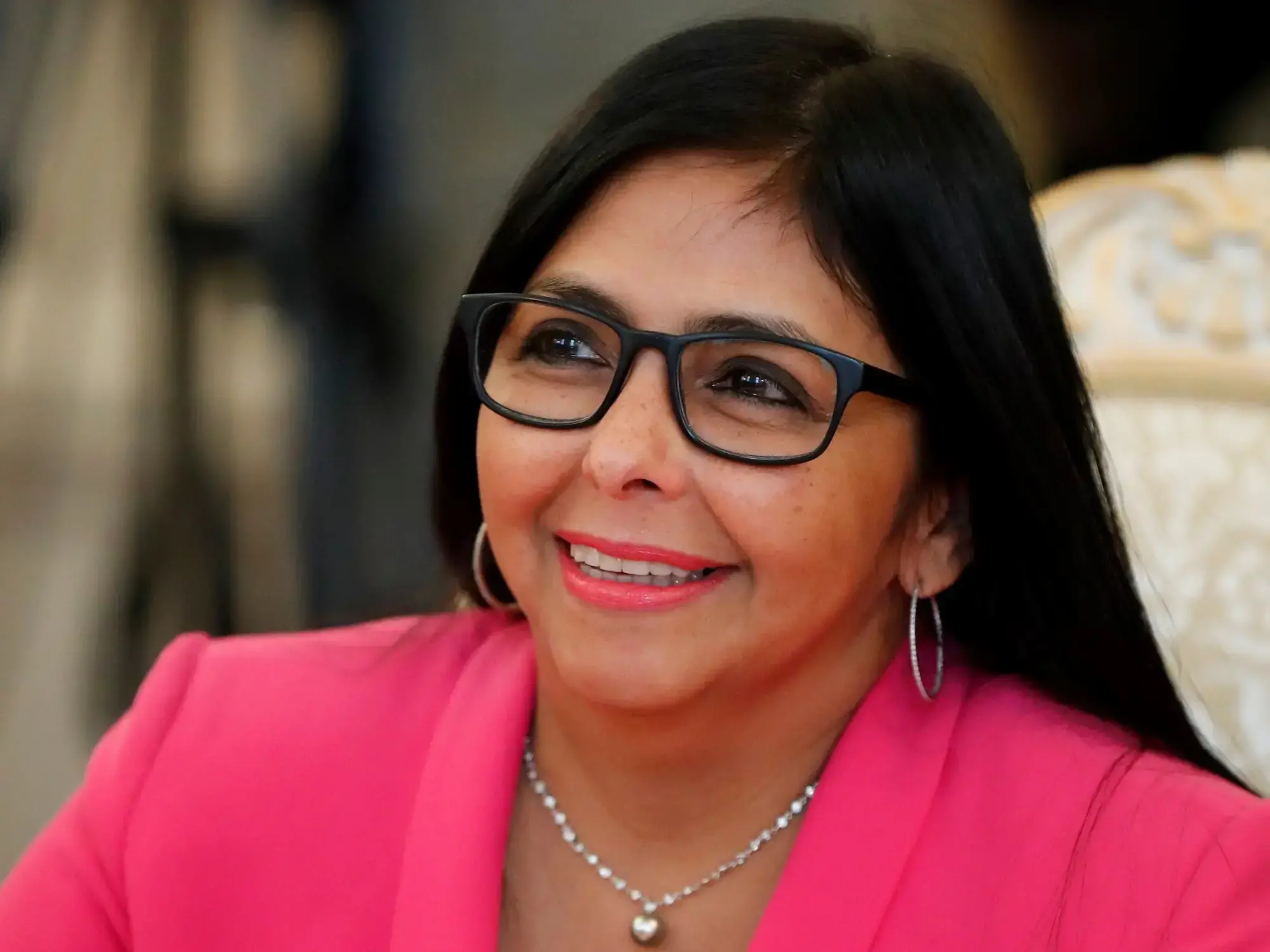 Delcy Rodríguez, vicepresidenta de Venezuela y sucesora de Nicolás Maduro.