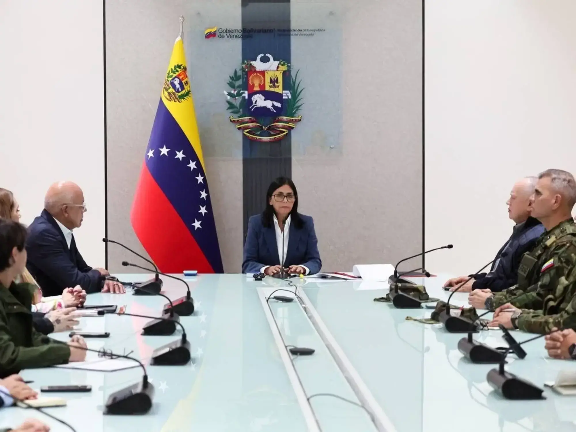 Delcy Rodríguez asumió como presidenta interina de Venezuela.