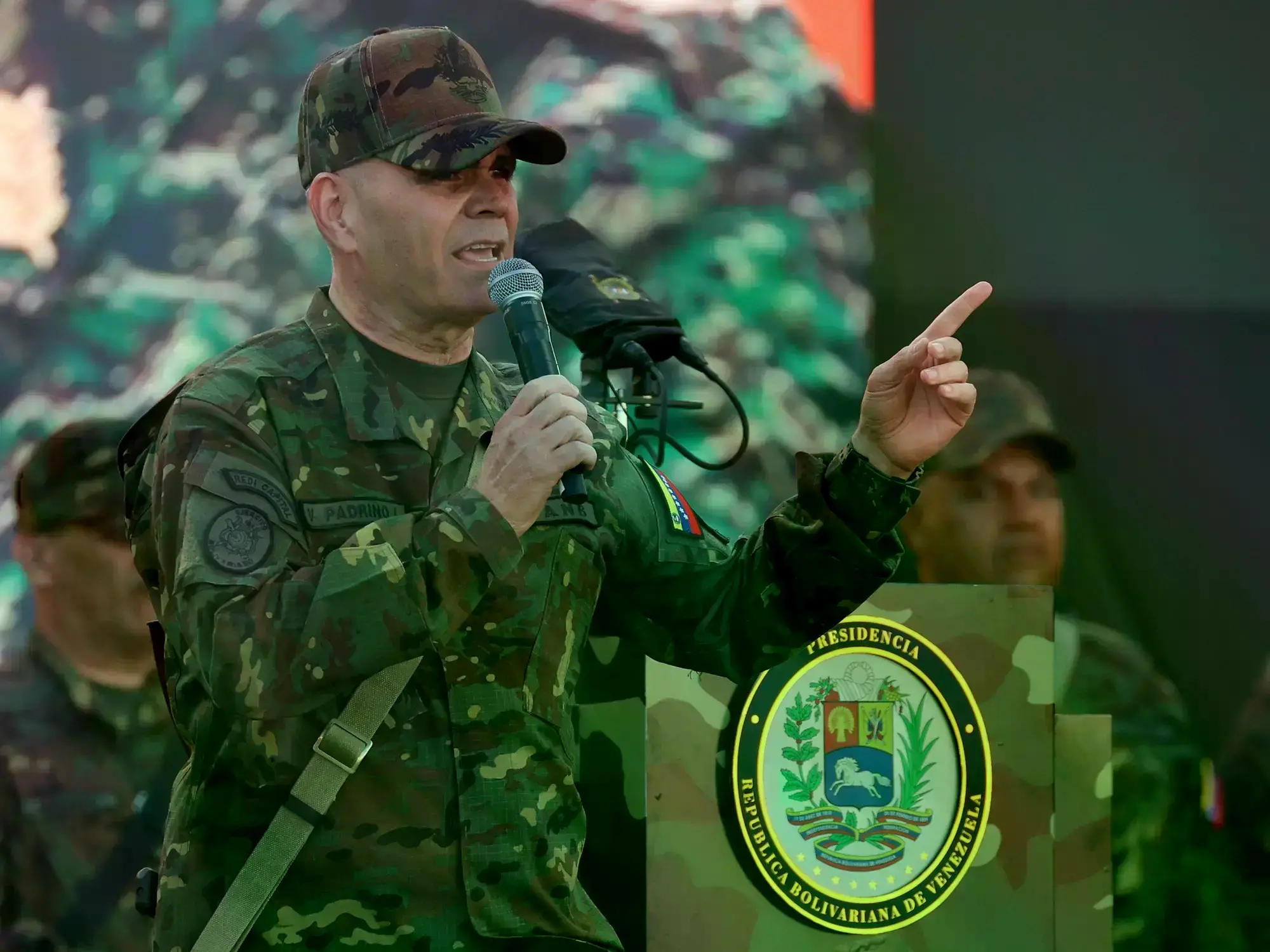 El ministro de Defensa de Venezuela, Vladimir Padrino López, exigió la libertad de Nicolás Maduro.