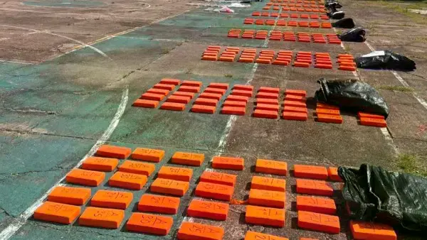 Cocaína incautada
