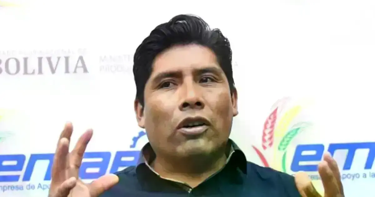 El exgerente de Emapa, Franklin Flores.