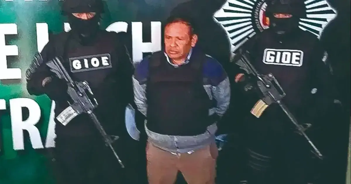 'Tío Vago' presentado bajo estrictas medidas de seguridad por la Felcn.