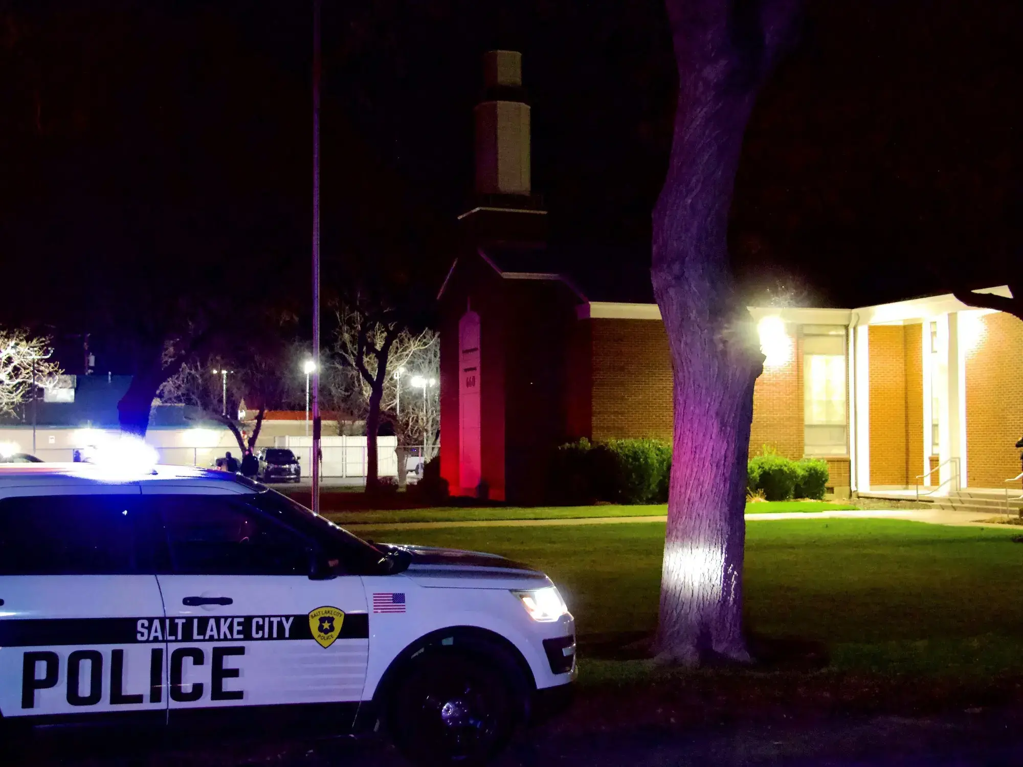 Operativo policial tras el tiroteo en la iglesia mormona de Salt Lake City.