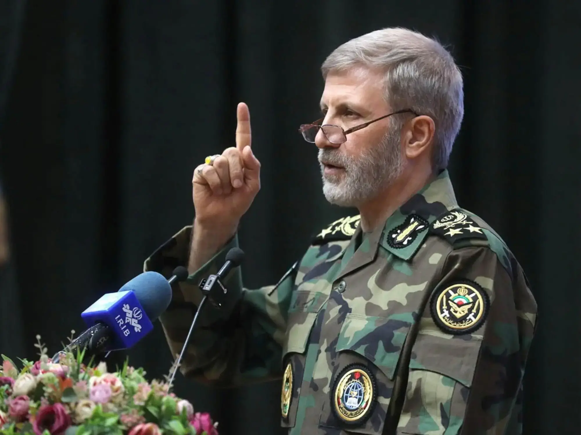 El jefe del ejército de Irán, Amir Hatami.