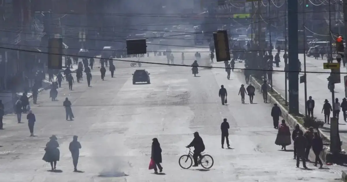 Bloqueo en El Alto
