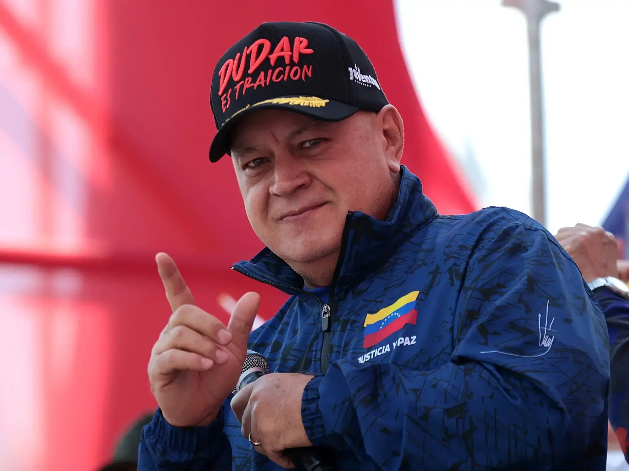 Diosdado Cabello, ministro del Interior de Venezuela, un peso pesado del chavismo.