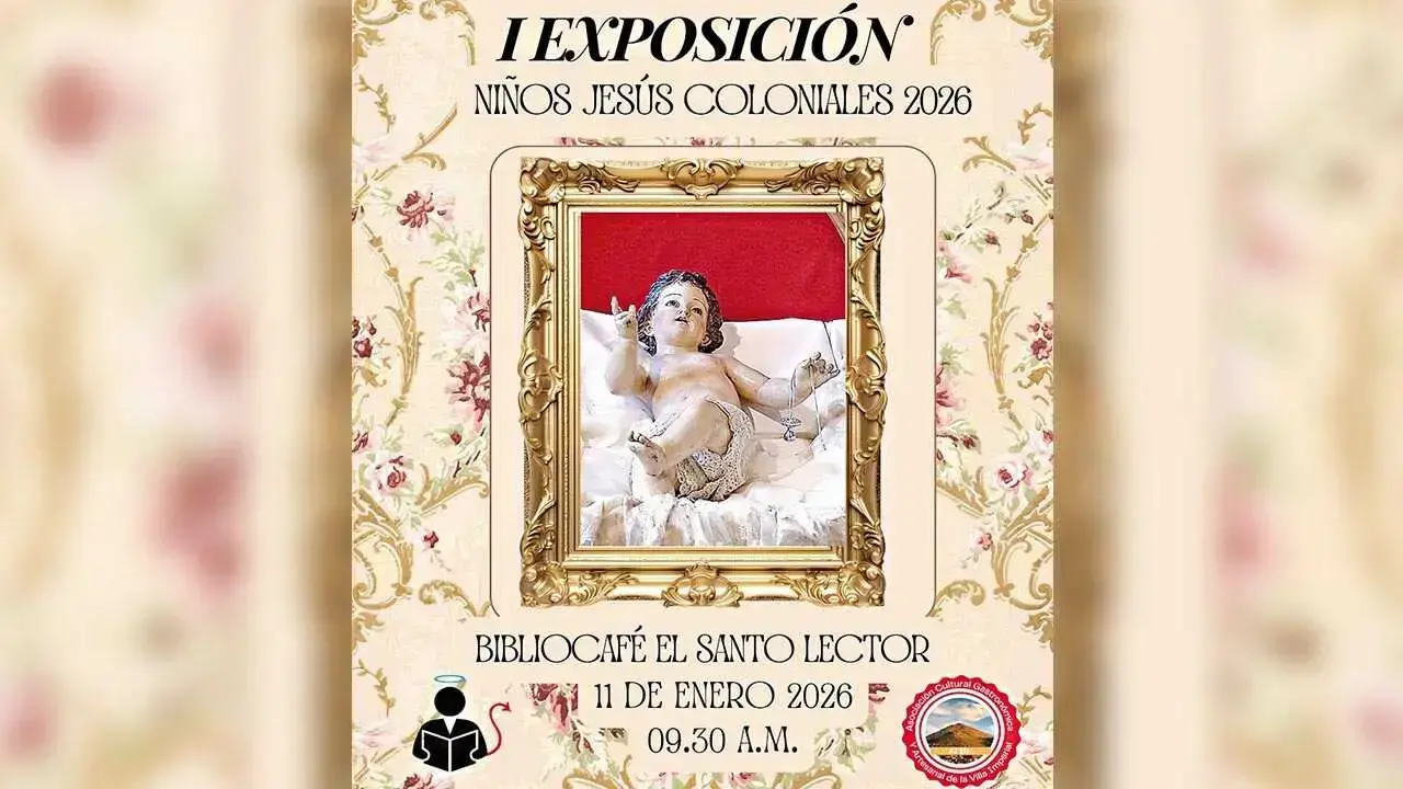 Afiche de invitación al evento.