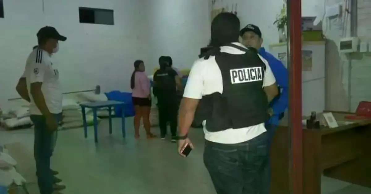Operativo policial en Santa Cruz