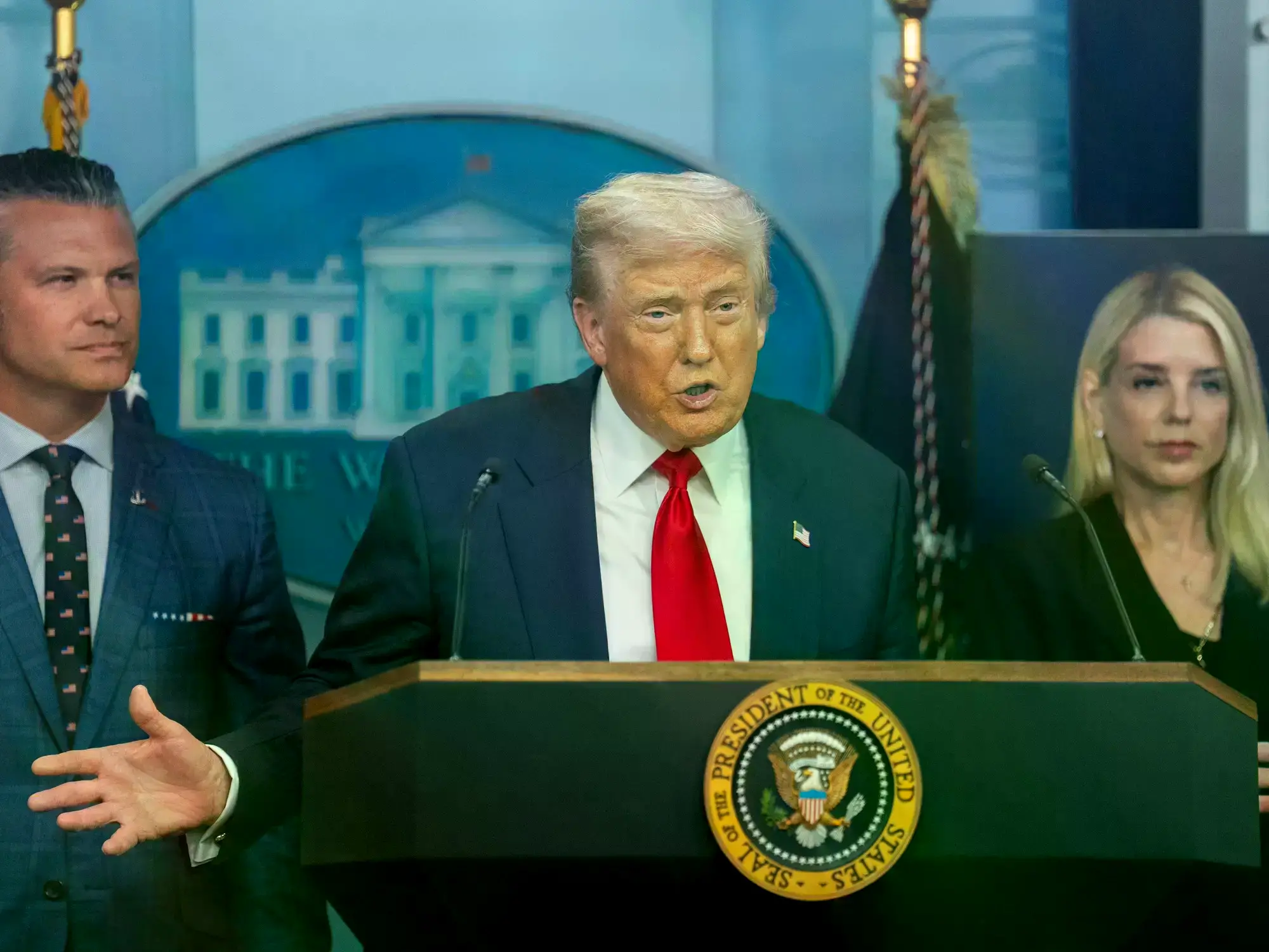 El presidente estadounidense, Donald Trump.