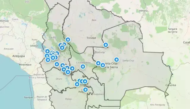 Mapa de transitabilidad de la ABC actualizado a las 18:27 del jueves 8 de enero.